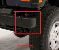 levý roh předního nárazníku USA - ORIGINÁLNÍ DÍL